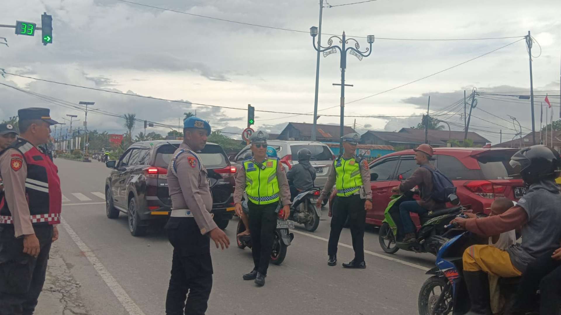 Marak Kecelakaan Polres Mimika Razia Kendaraan Papua60Detik