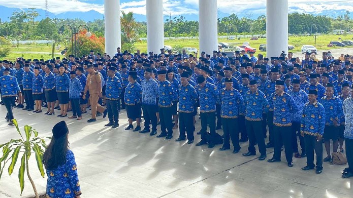 PNS di lingkup Pemerintah Kabupaten Mimika, Foto: Faris/Papua60detik
