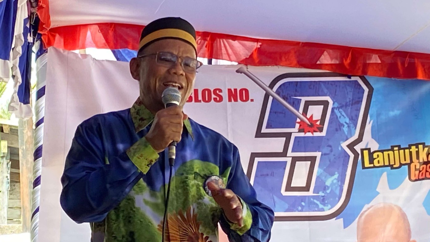 Calon Wakil Bupati Mimika AIYE, Yusuf Rombe Foto: Faris/ Papua60detik