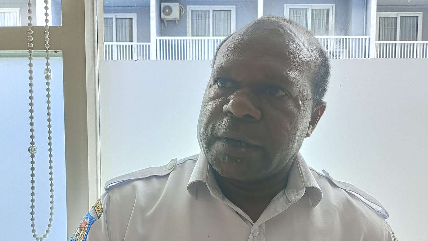 Kepala Bidang pencegahan dan Pegendalian Penyakit Dinas Kesehatan Kabupaten Mimika, Obet Tekege, foto; Martha/ Papua60detik