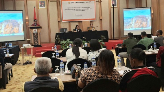 Pemerintah Kabupaten Mimika dan WVI sosialisasi tugas dan kerja TPPS. Foto: Martha/ Papua60detik