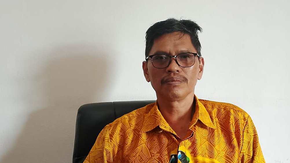 Penyelenggara Haji dan Umroh (PHU) pada Kantor Kementrian Agama Mimika, Iwan Iksan. Foto; Martha/Papua60detik