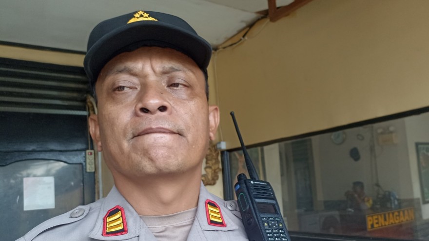 Kapolsek Mimika Baru AKP Jai Limbong. Foto: Eka/ Papua60detik