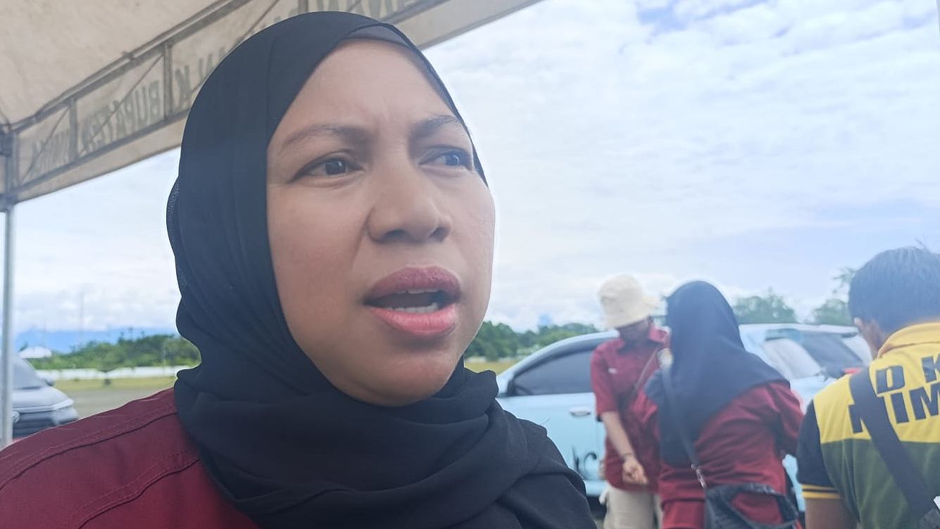 Pejabat Pelaksana Teknis Kegiatan (PPTK) DKP Mimika, Husnia, foto; Martha/ Papua60detik