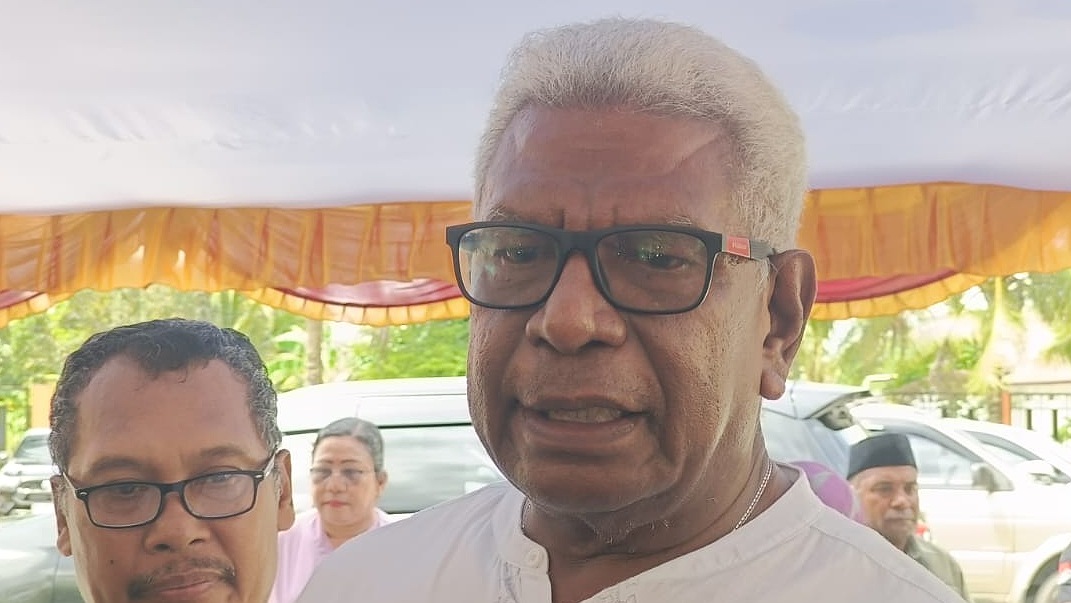 Bupati Mimika, Johannes Rettob, foto; Martha/ Papua60detik