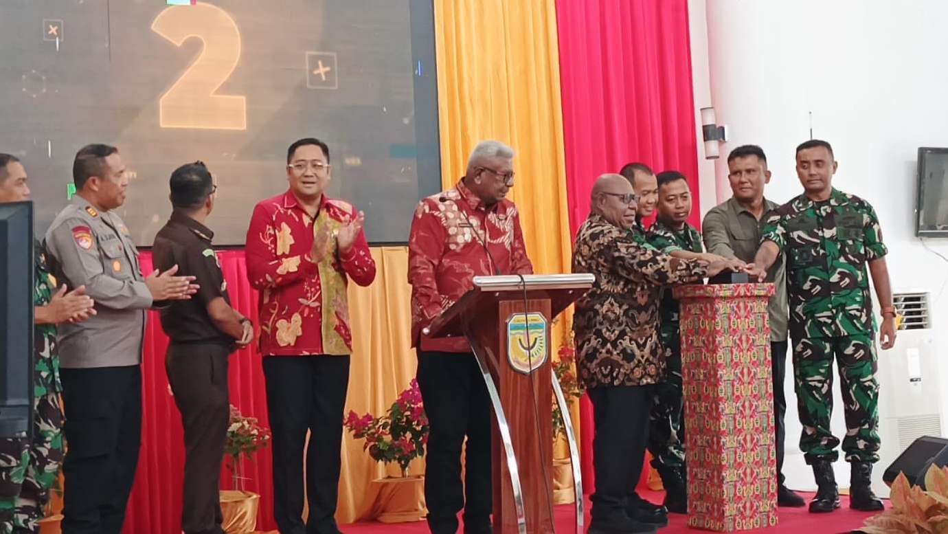 Launching Mimika Center, foto: Martha/ Papua60detik
