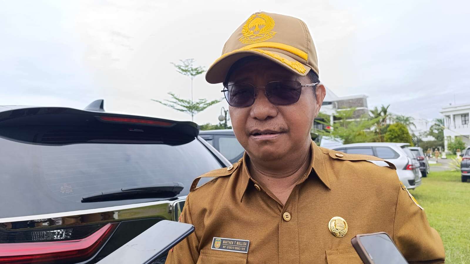 Kepala BPKAD, Marthen Tappi Malissa, foto; Martha/ Papua60detik