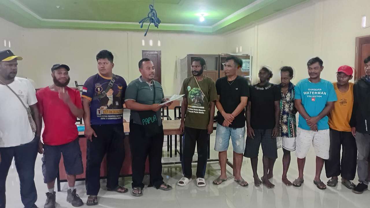 Pelantikan pengurus Karang Taruna Kampung Naena Muktipura, Selasa (24/6/2025). Foto: Karang Taruna Naena Muktipura