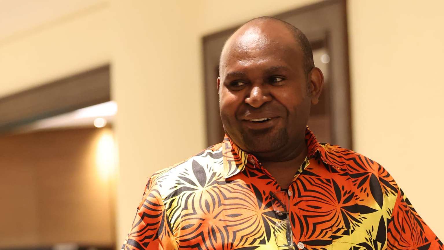 Ketua Umum Pengurus Provinsi (Pengprov) Perbasi Papua Tengah, Abeth Abraham You. Foto : Abeth You for Papua60detik