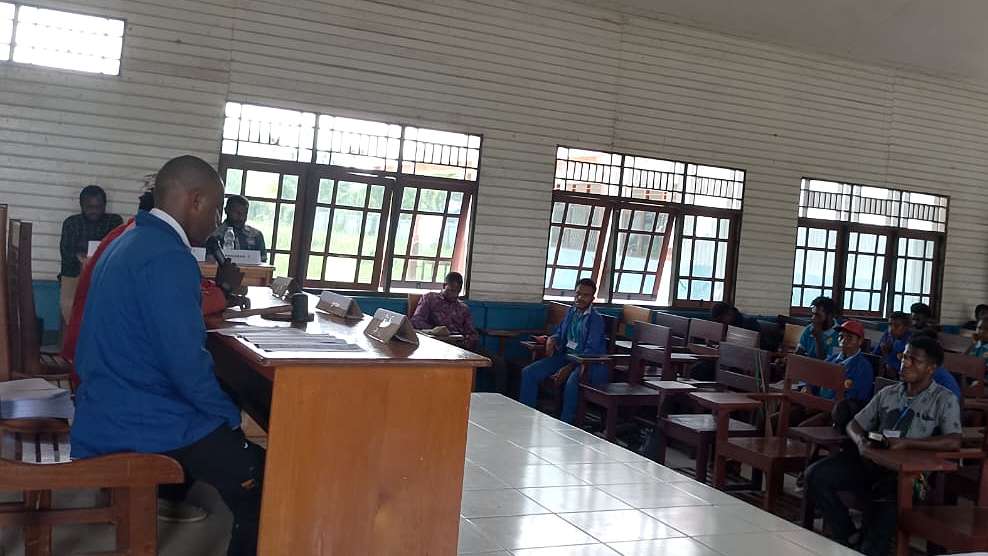 Suasana Pembukaan Mubes ke-ll FKM-KD Nabire. Foto : Elias/Douw Papua60detik