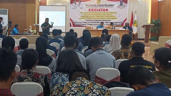 Sosialisasi 4 Konsensus Kebangsaan, foto: Martha/Papua60detik