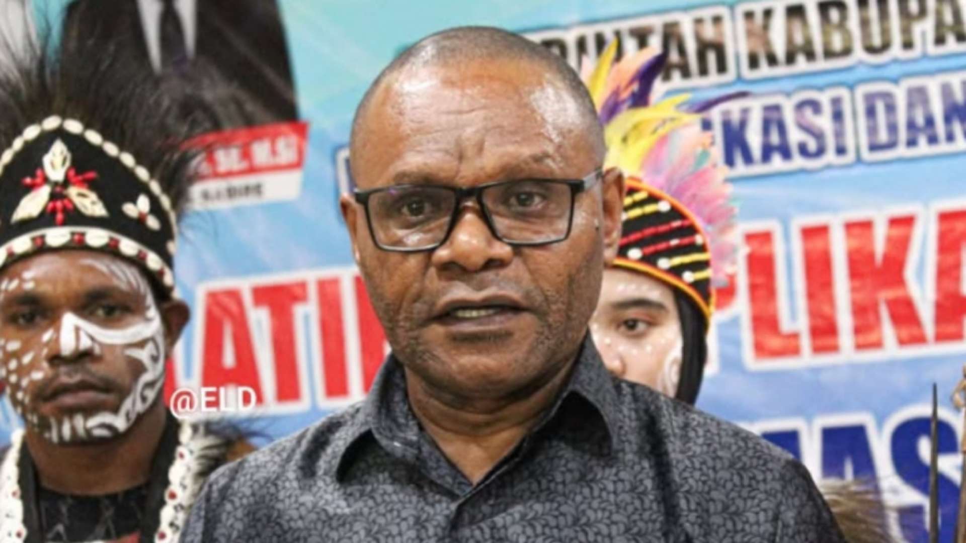 Plt Kepala Dinas Kominfo Kabupaten Nabire. Yermias Degei. Foto : Elias Douw/ Papua60detik