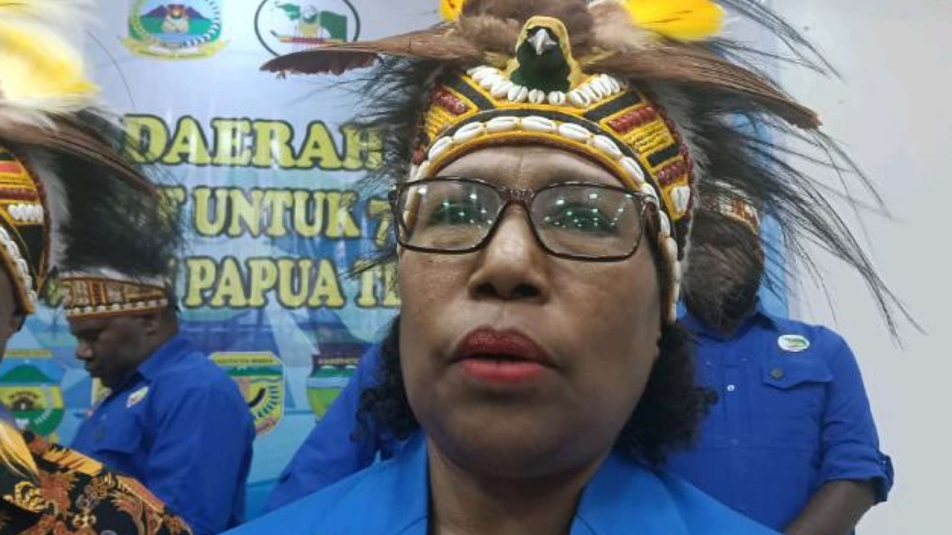 Ketua Kamar Adat Pengusaha Papua (KAPP) Provinsi Papua Tengah, Fience Levina Mofu. Foto : Elias Douw/Papua60detik