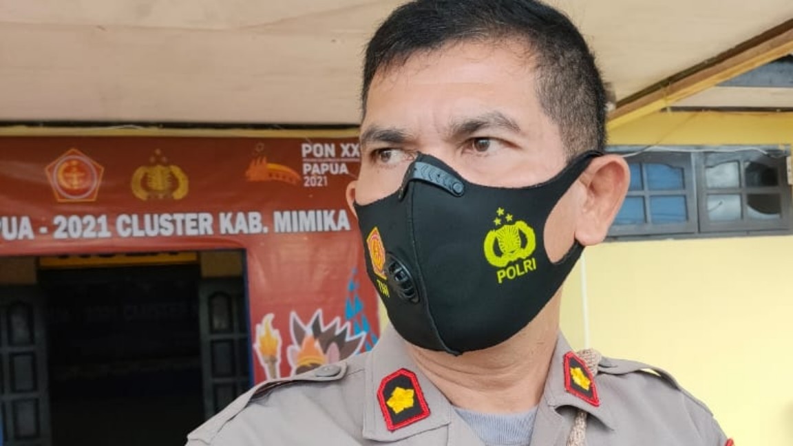 Wakapolres Mimika Kompol Sarraju Foto: Salmawati Bakri/ Papua60detik