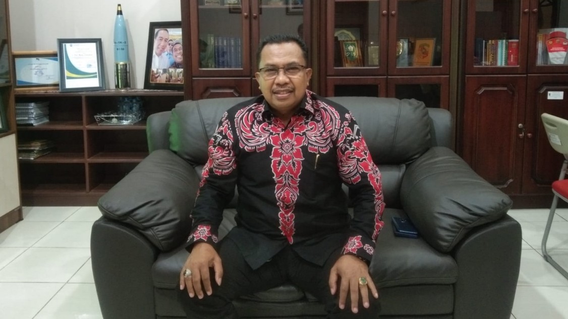 Ketua DPRD Merauke, Benny Latumahina. Foto: Eman Riberu/ Papua60detik