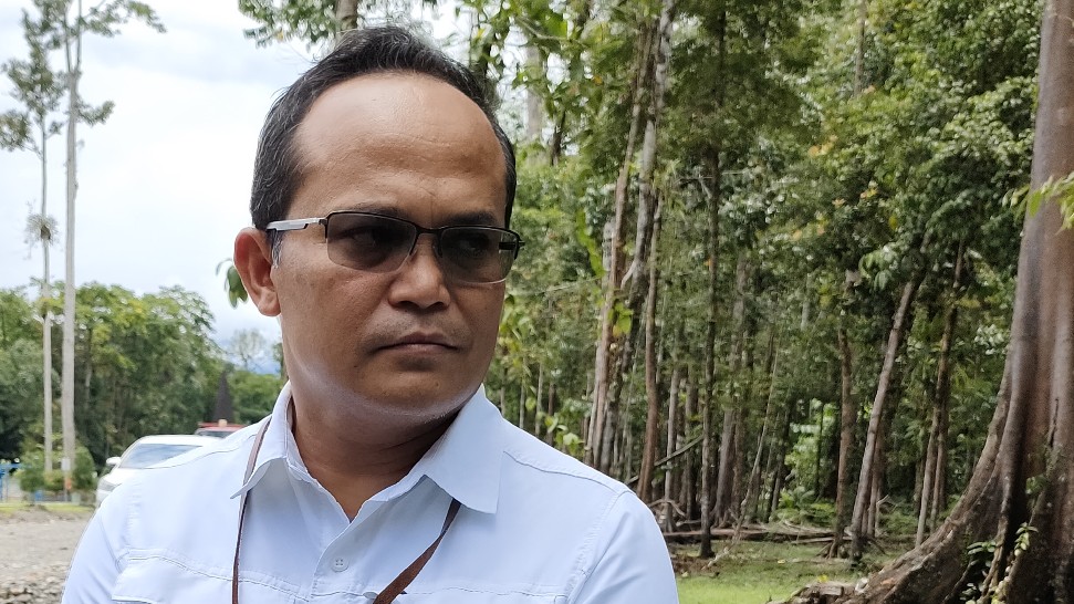 VP Environmental PT Freeport Indonesia, Gesang Setyadi. Foto: Burhan/ Papua60detik