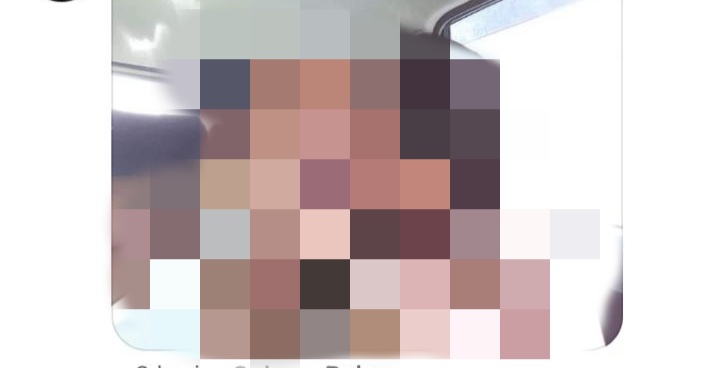 Screenshoot gambar mesum yang viral di media sosial