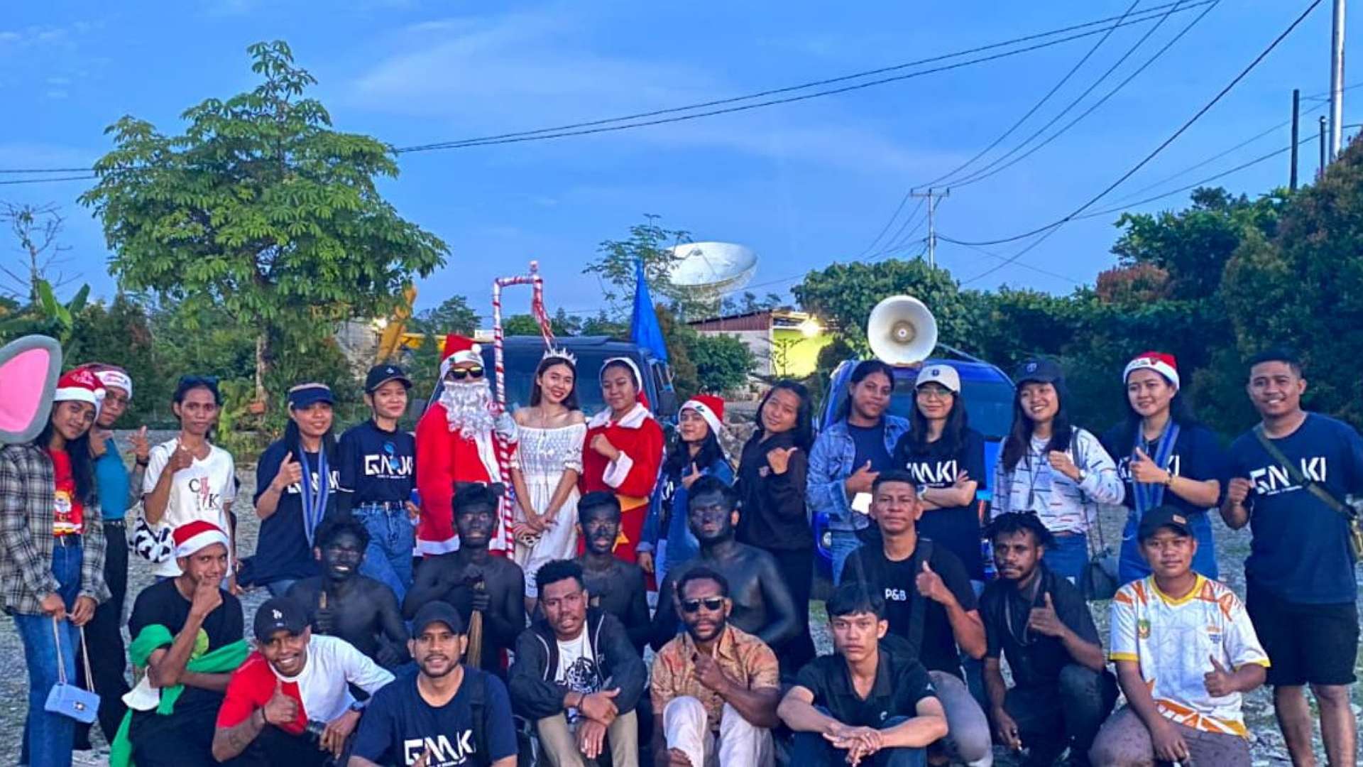 Panitia Natal GMKI Cabang Timika. Foto GMKI Timika