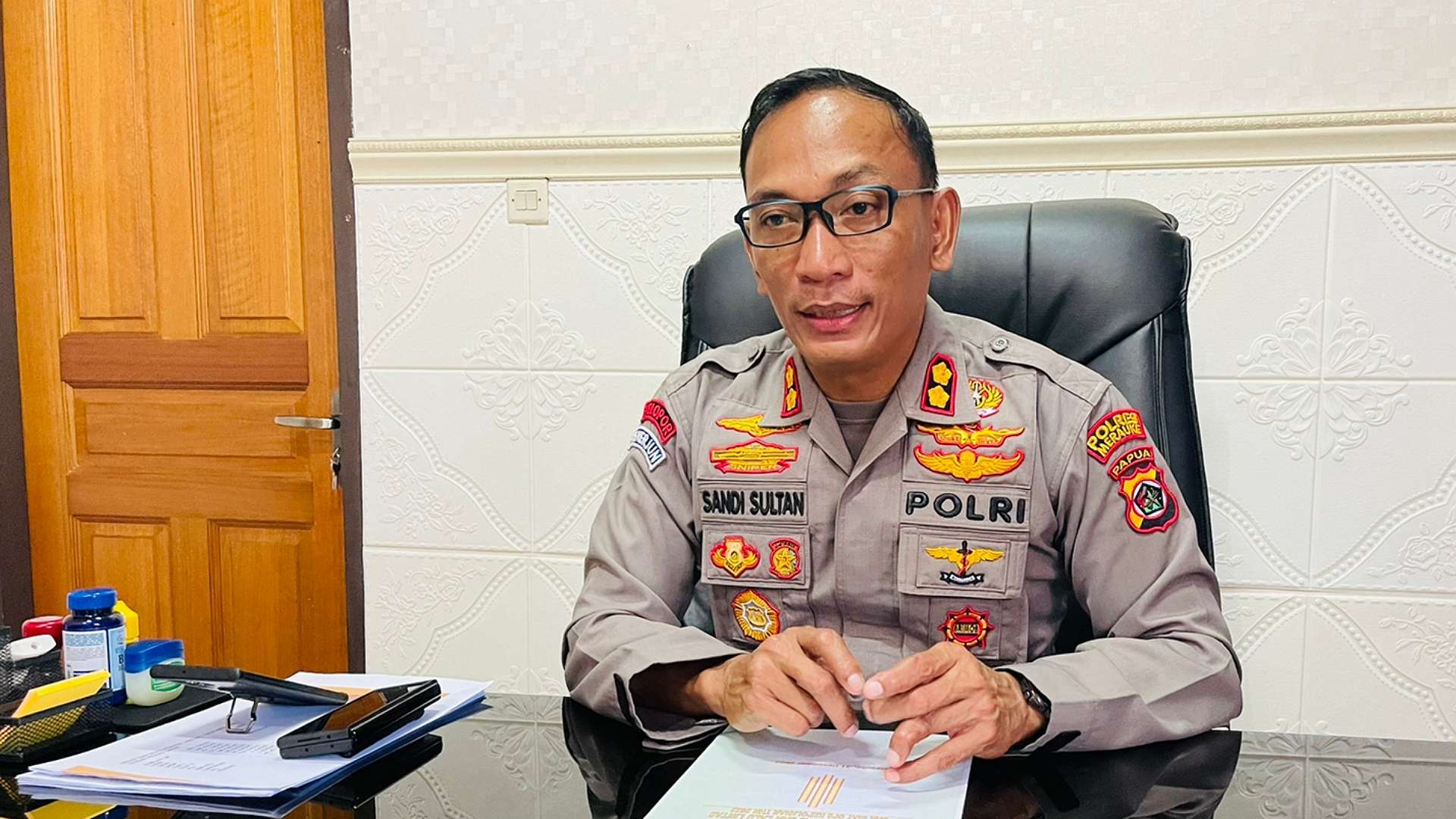 Kapolres Merauke AKBP Sandi Sultan. Foto: Ami/ Papua60detik