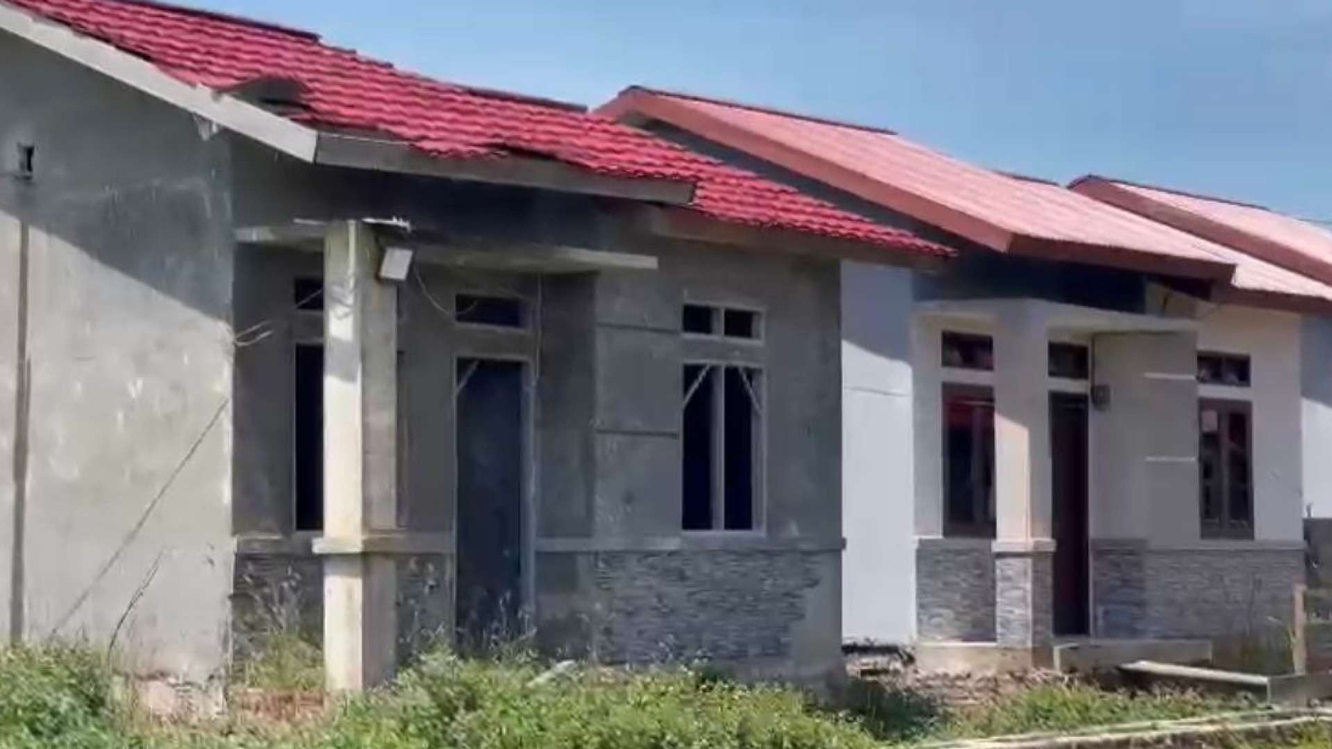 Perumahan yang dibangun PT Elora Papua Abadi di Jalan Cigombong, Foto: Ami/ Papua60detik