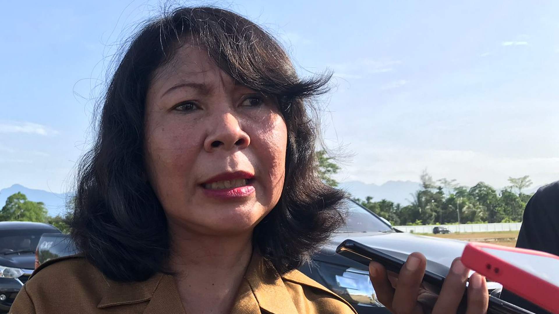 Kepala Disnak & Keswan Mimika, drh. Sabelina Fitriani. Foto: Faris/ Papua60detik