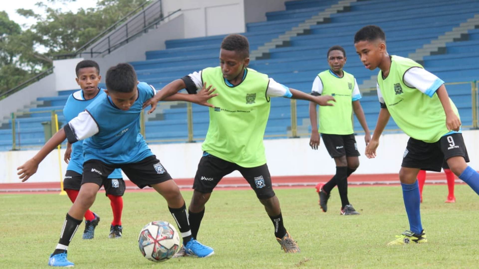 Peserta PFA Cari Bakat zona Timika, Foto: Faris/ Papua60detik