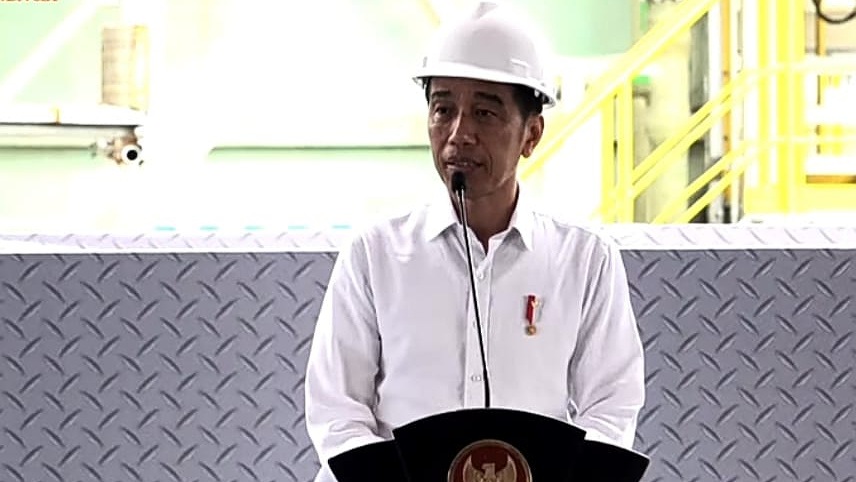 Jokowi Resmikan Ekspansi PT Smelting Di Gresik - Papua60Detik