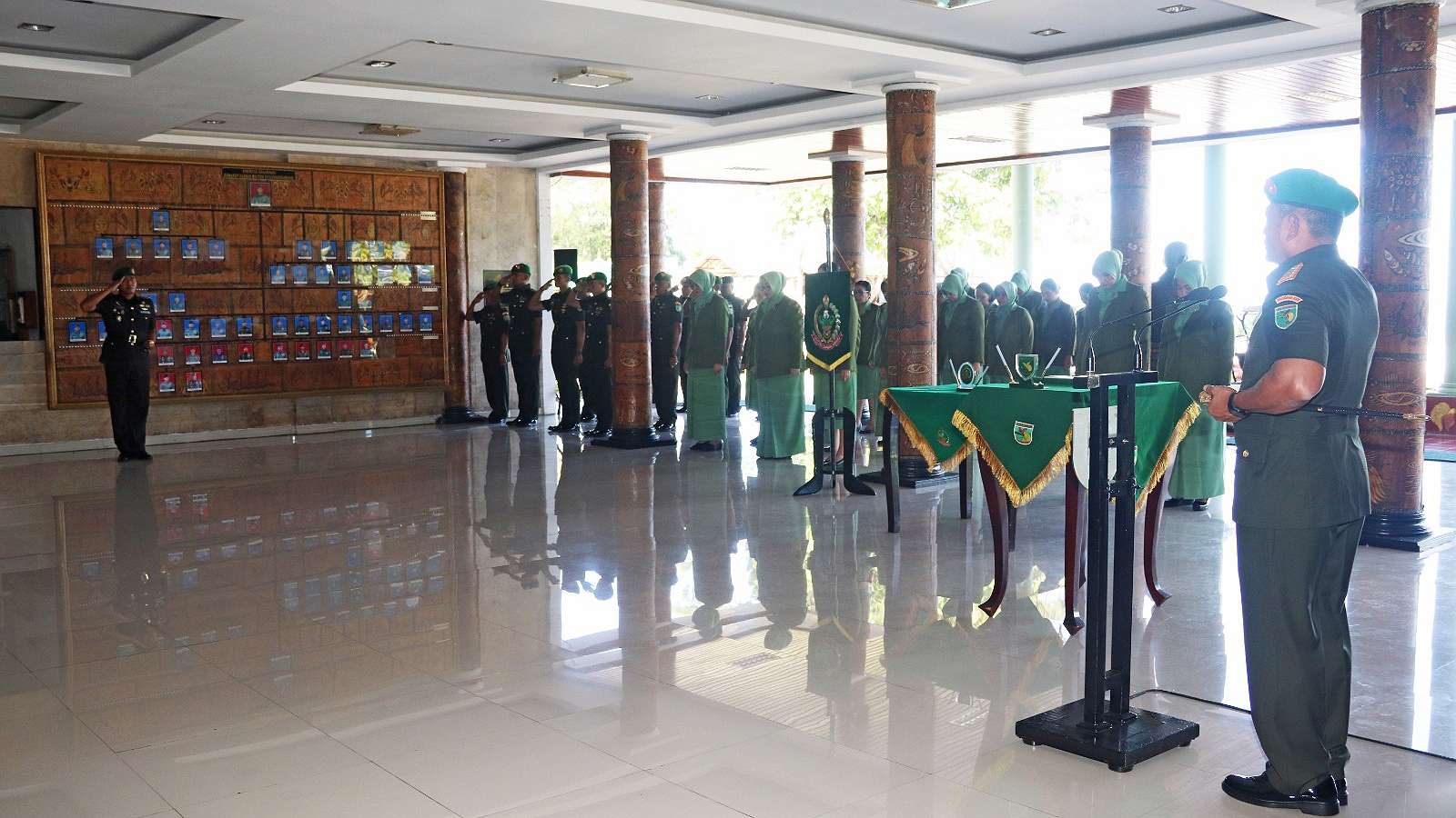 Pangdam XVII/Cenderawasih Mayjen TNI Izak Pangemanan meresmikan Kodim 1704/Mappi di Aula Tonny A Rompis Makodam XVII/Cen, Jayapura, Kamis (21/12/2023) kemarin. Foto: Istimewa