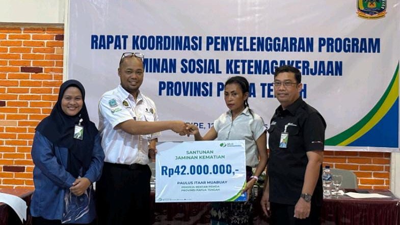 bpjs-ketenagakerjaan-koordinasi-pemprov-papua-tengah-perluas-cakupan-perlindungan-sosial
